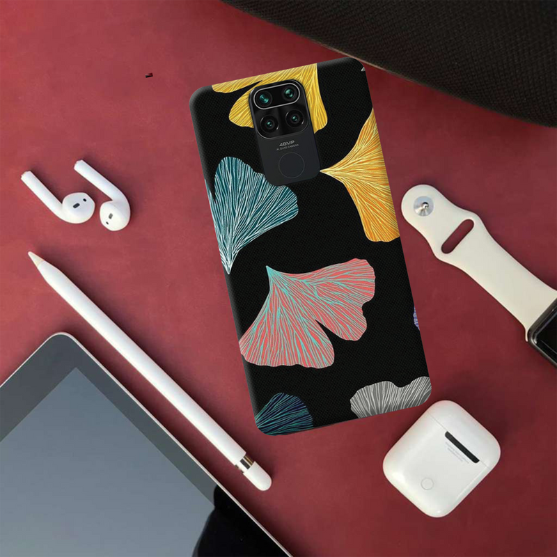 Colorful leafes Printed Slim Cases and Cover for Redmi Note 9