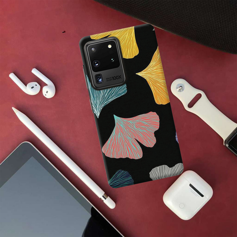 Colorful leafes Printed Slim Cases and Cover for Galaxy S20 Ultra