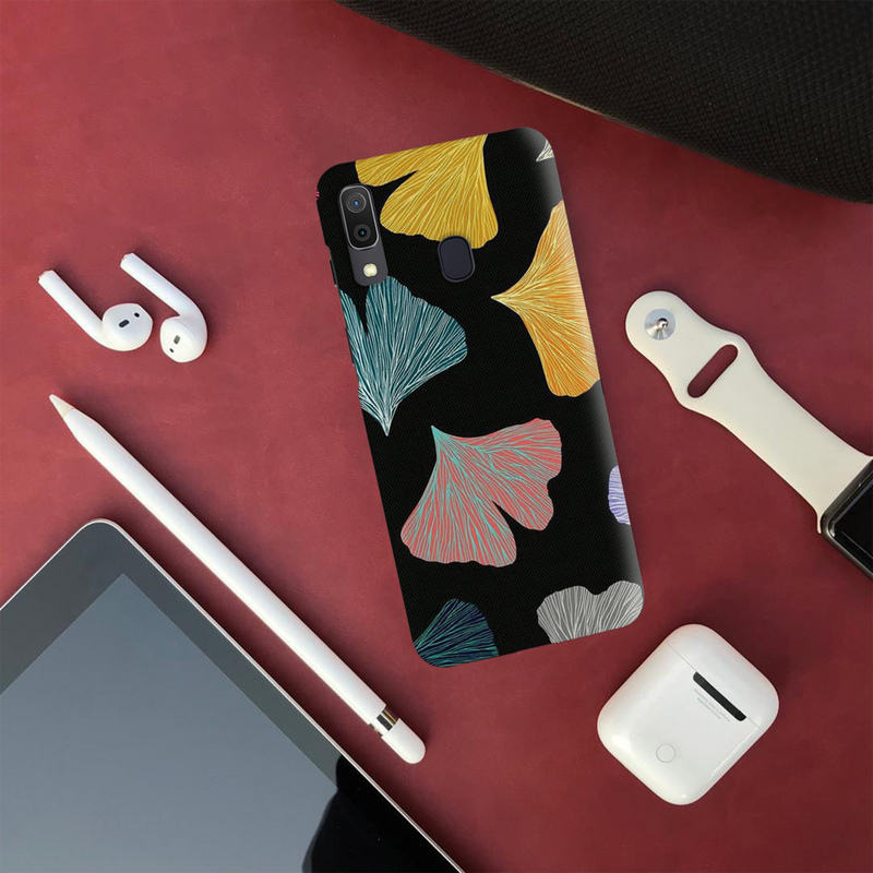 Colorful leafes Printed Slim Cases and Cover for Galaxy A30