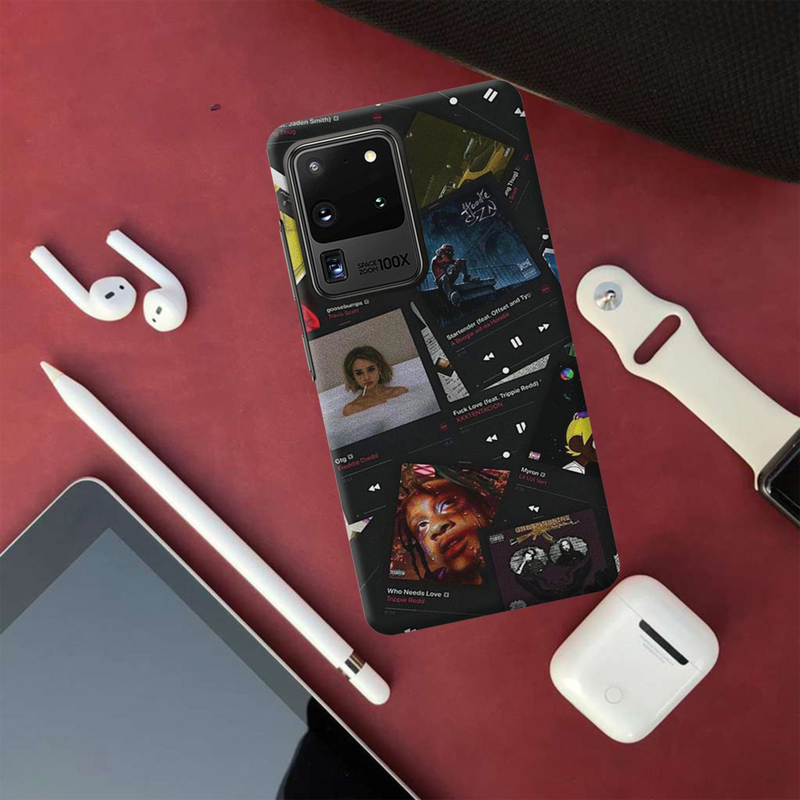 Cassette Printed Slim Cases and Cover for Galaxy S20 Ultra