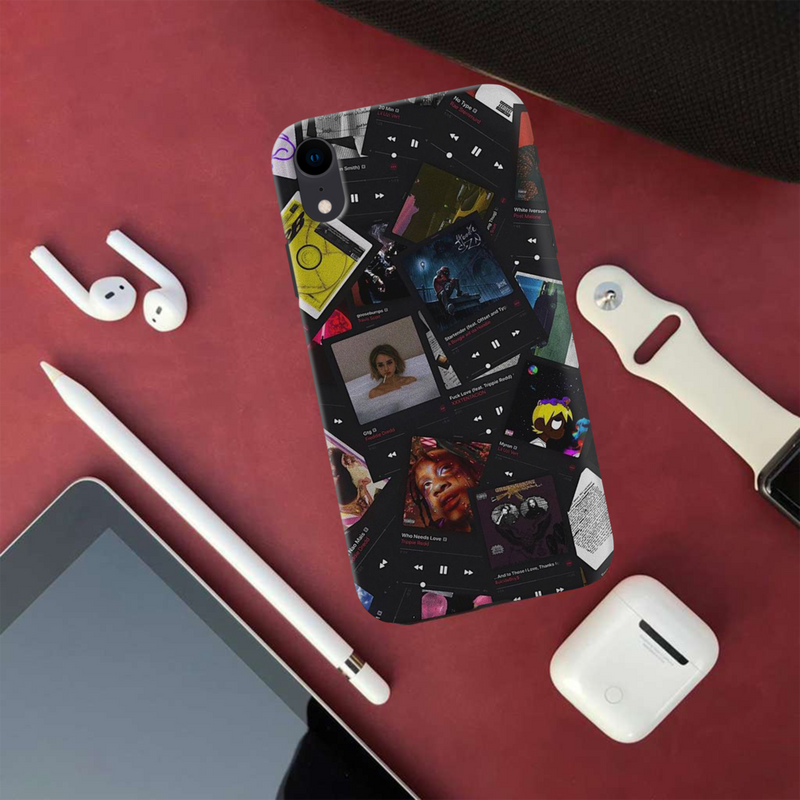 Cassette Printed Slim Cases and Cover for iPhone XR
