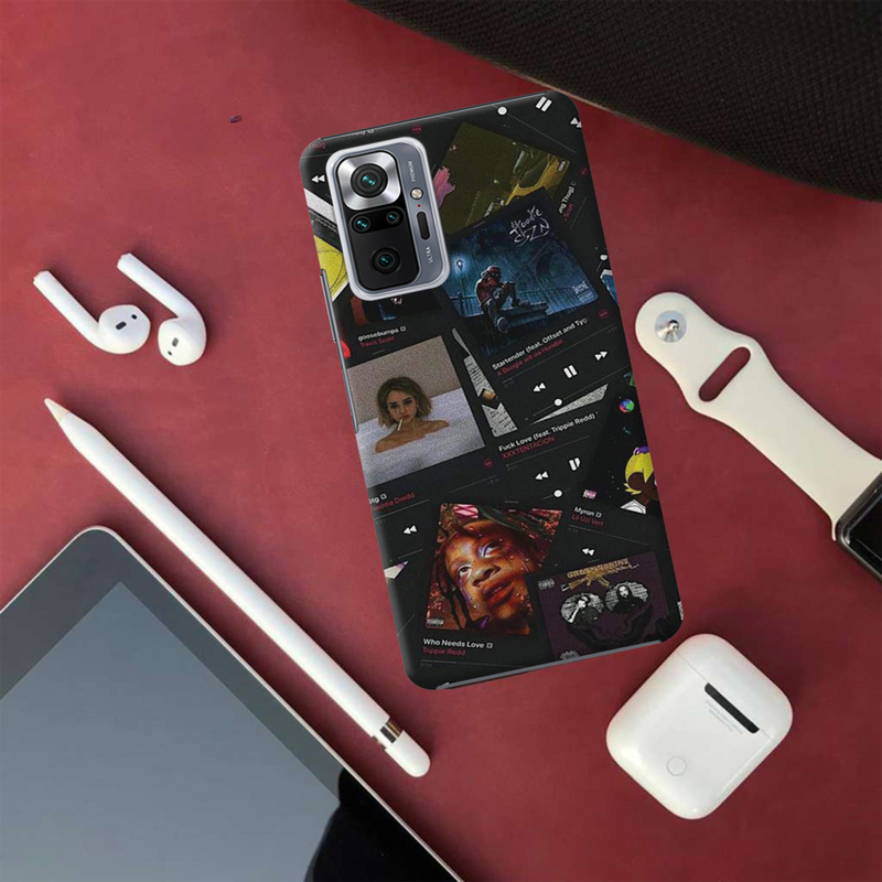 Cassette Printed Slim Cases and Cover for Redmi Note 10 Pro