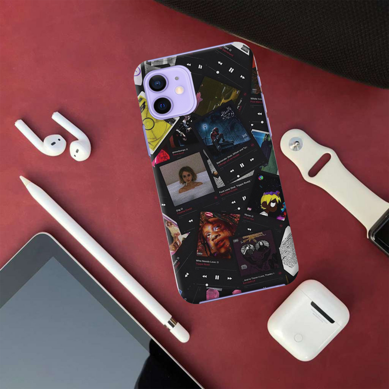 Cassette Printed Slim Cases and Cover for iPhone 11