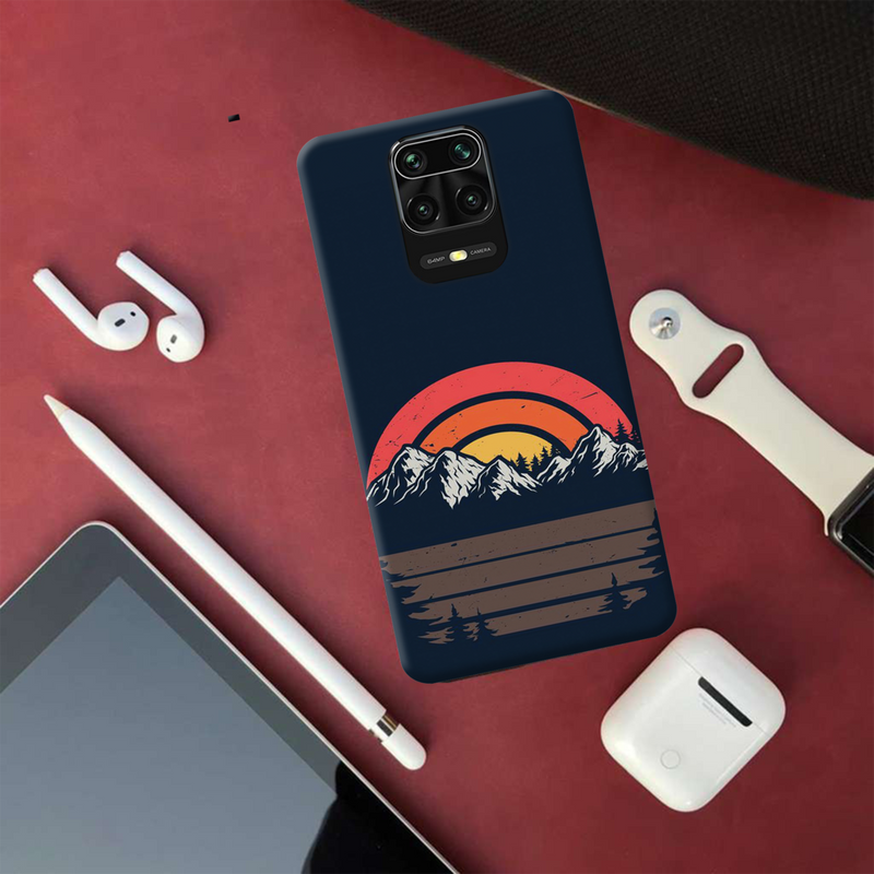 Mountains Printed Slim Cases and Cover for Redmi Note 9 Pro Max