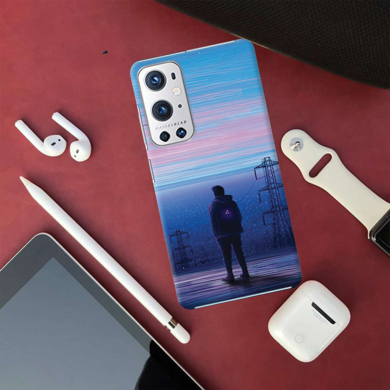 Alone at night Printed Slim Cases and Cover for OnePlus 9R