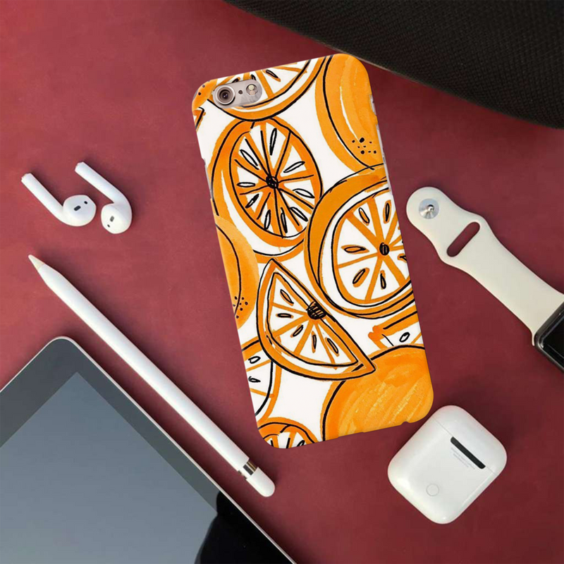Orange Lemon Printed Slim Cases and Cover for iPhone 6