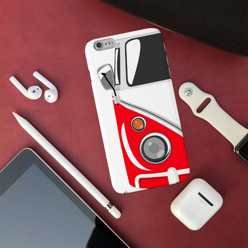 Red Volkswagon Printed Slim Cases and Cover for iPhone 6 Plus