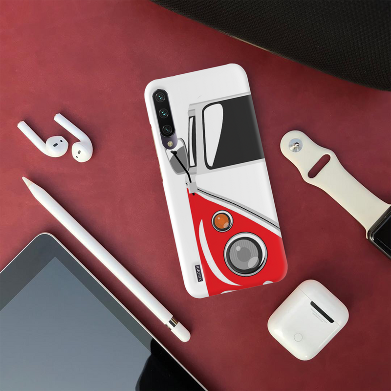 Red Volkswagon Printed Slim Cases and Cover for Redmi A3