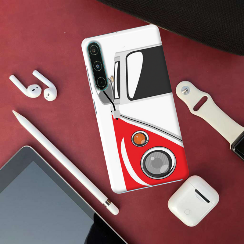 Red Volkswagon Printed Slim Cases and Cover for OnePlus Nord CE 5G