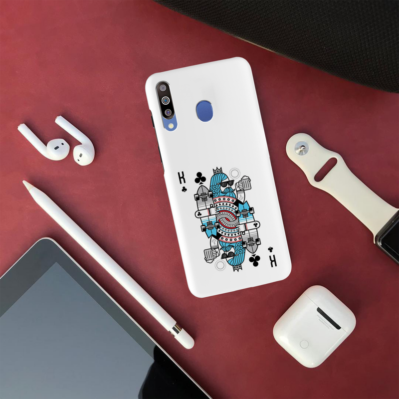 King 2 Card Printed Slim Cases and Cover for Galaxy M30