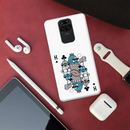 King 2 Card Printed Slim Cases and Cover for Redmi Note 9