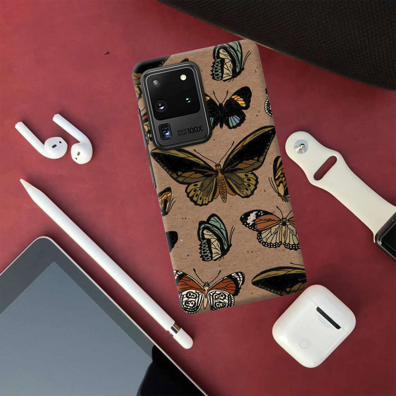 Butterfly Printed Slim Cases and Cover for Galaxy S20 Ultra