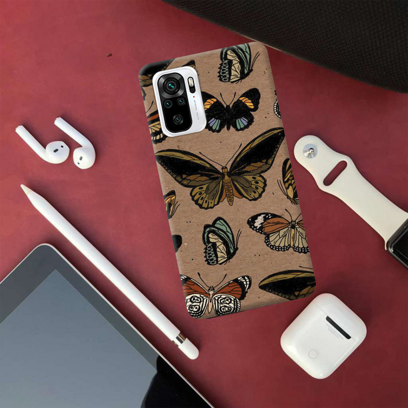 Butterfly Printed Slim Cases and Cover for Redmi Note 10