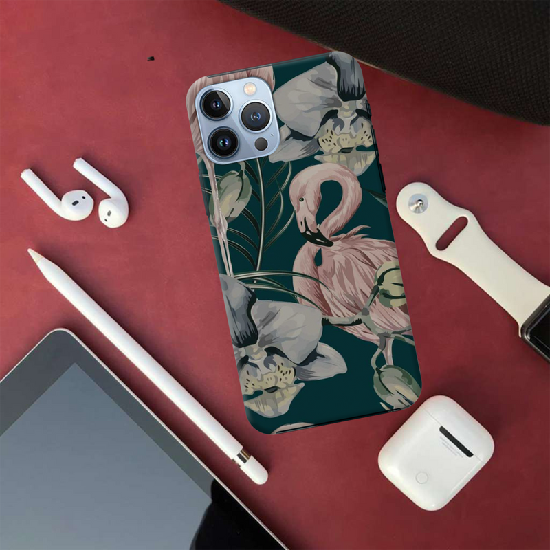Flamingo Printed Slim Cases and Cover for iPhone 13 Pro Max