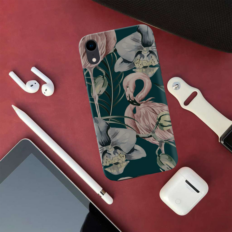 Flamingo Printed Slim Cases and Cover for iPhone XR