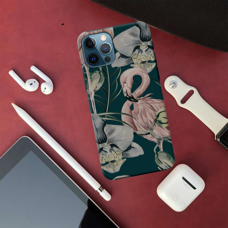 Flamingo Printed Slim Cases and Cover for iPhone 12 Pro