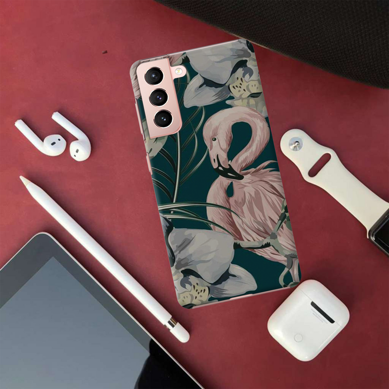 Flamingo Printed Slim Cases and Cover for Galaxy S21 Plus