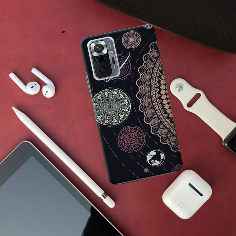 Space Globe Printed Slim Cases and Cover for Redmi Note 10 Pro