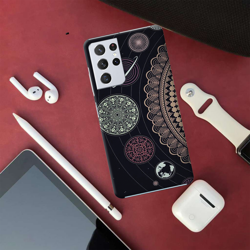 Space Globe Printed Slim Cases and Cover for Galaxy S21 Ultra