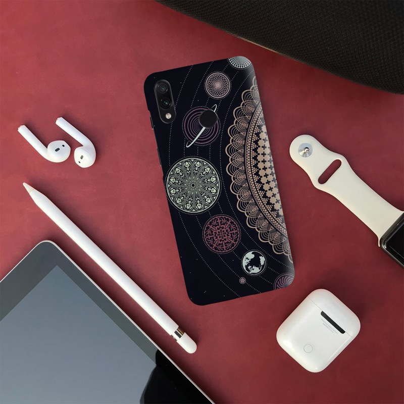Space Globe Printed Slim Cases and Cover for Redmi Note 7 Pro