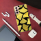 Yellow Leafs Printed Slim Cases and Cover for Galaxy S21