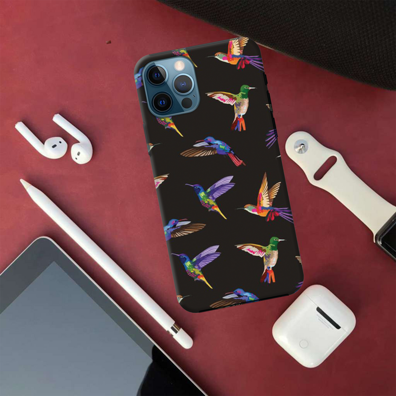 Kingfisher Printed Slim Cases and Cover for iPhone 12 Pro