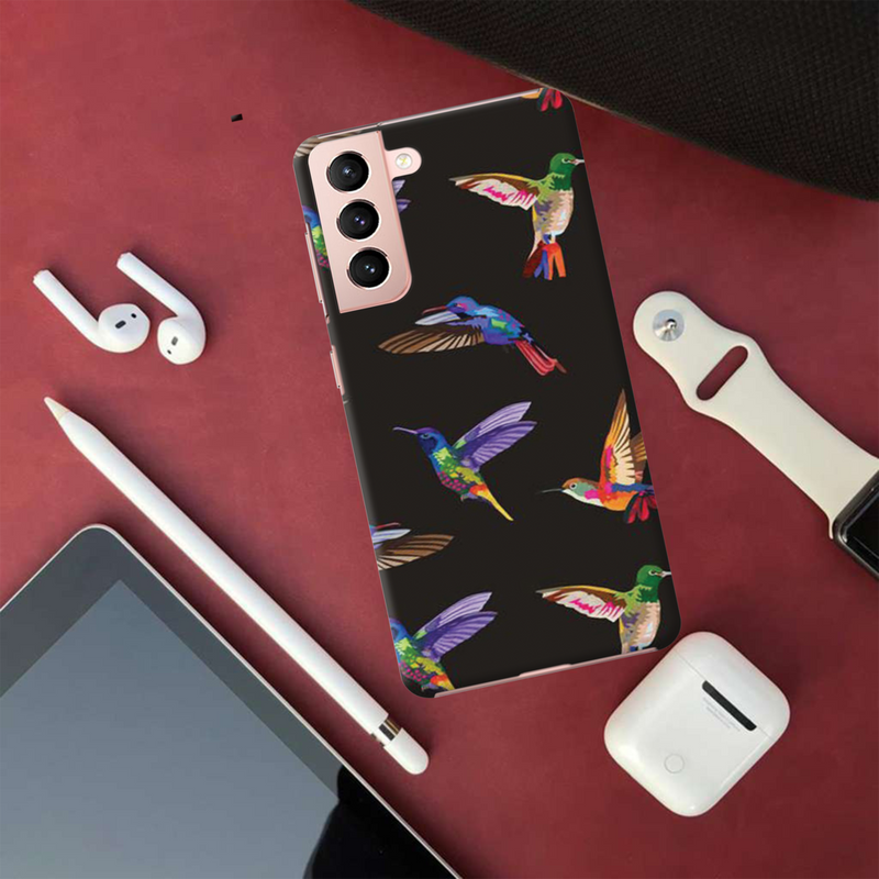 Kingfisher Printed Slim Cases and Cover for Galaxy S21 Plus