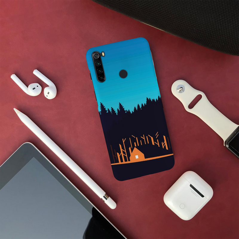 Night Stay Printed Slim Cases and Cover for Redmi Note 8
