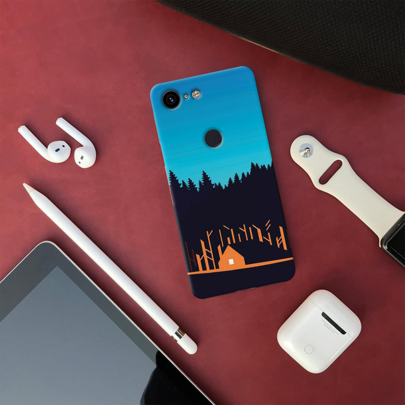 Night Stay Printed Slim Cases and Cover for Pixel 3