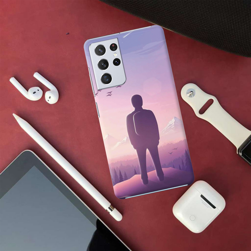 Peace on earth Printed Slim Cases and Cover for Galaxy S21 Ultra