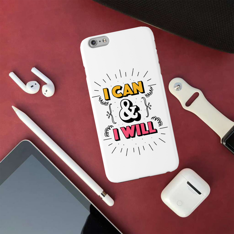 I can and I will Printed Slim Cases and Cover for iPhone 6 Plus