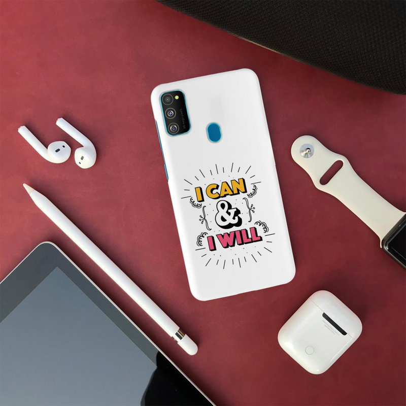 I can and I will Printed Slim Cases and Cover for Galaxy M30S