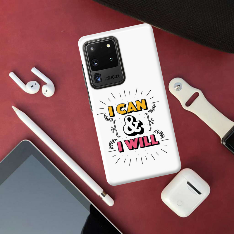 I can and I will Printed Slim Cases and Cover for Galaxy S20 Ultra