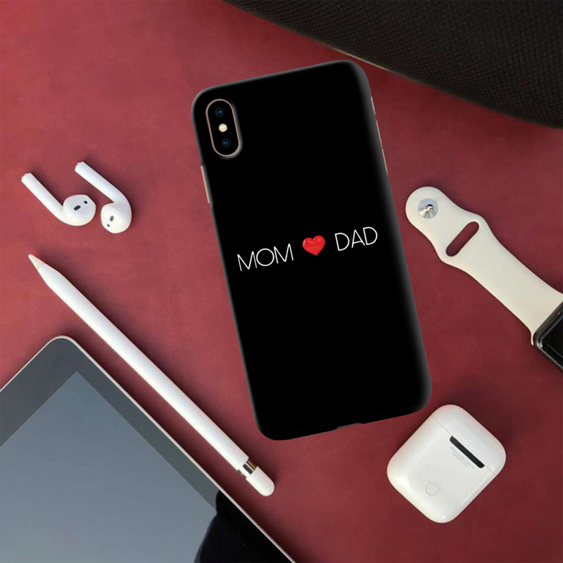 Mom and Dad Printed Slim Cases and Cover for iPhone XS Max