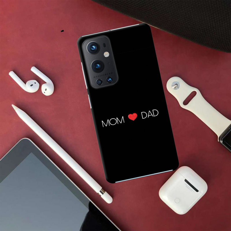 Mom and Dad Printed Slim Cases and Cover for OnePlus 9 Pro