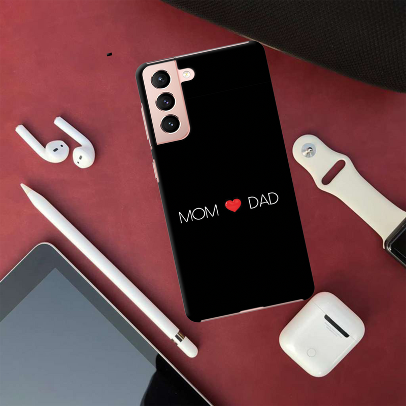 Mom and Dad Printed Slim Cases and Cover for Galaxy S21 Plus