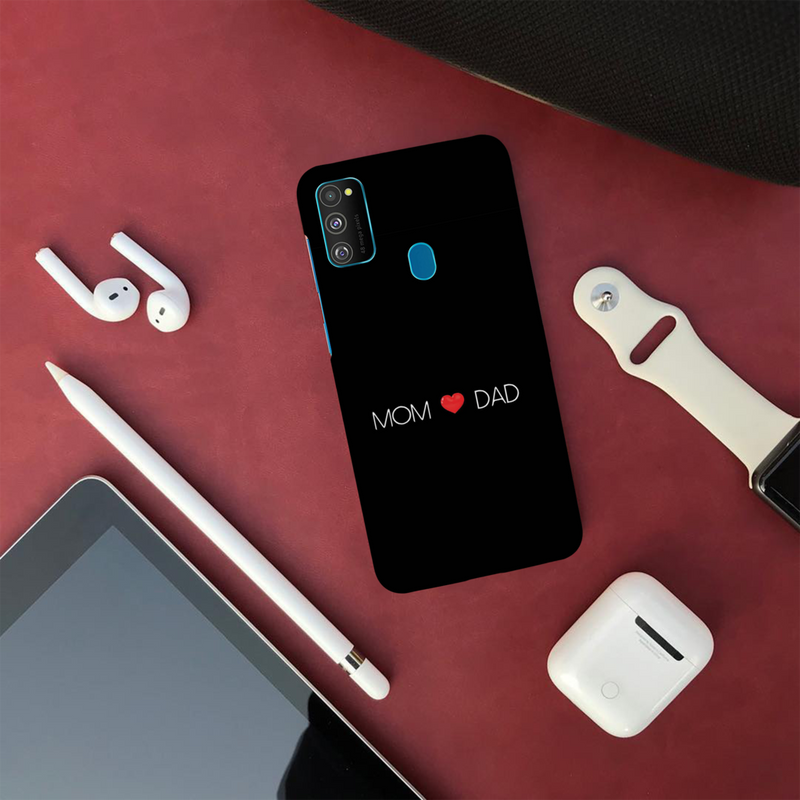 Mom and Dad Printed Slim Cases and Cover for Galaxy M30S