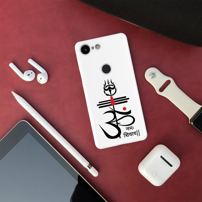 OM namah siwaay Printed Slim Cases and Cover for Pixel 3XL