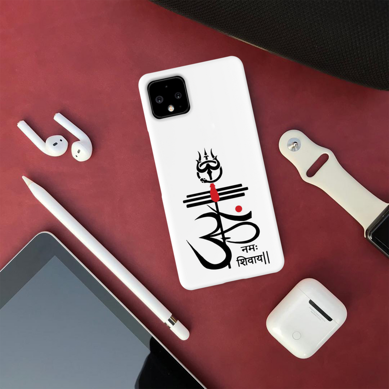 OM namah siwaay Printed Slim Cases and Cover for Pixel 4XL