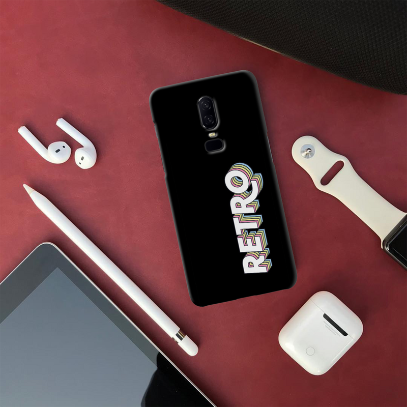 Retro Printed Slim Cases and Cover for OnePlus 6
