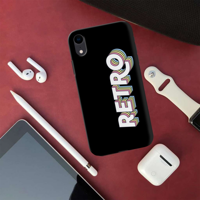 Retro Printed Slim Cases and Cover for iPhone XR