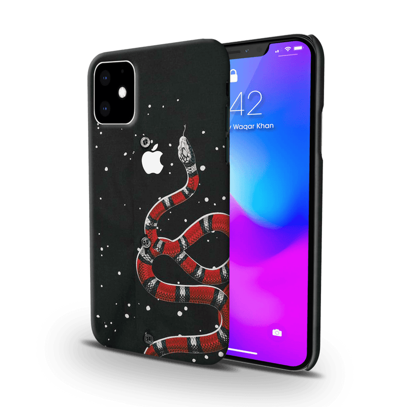 Snake in Galaxy Pattern Mobile Case Cover For Iphone 11 Pro