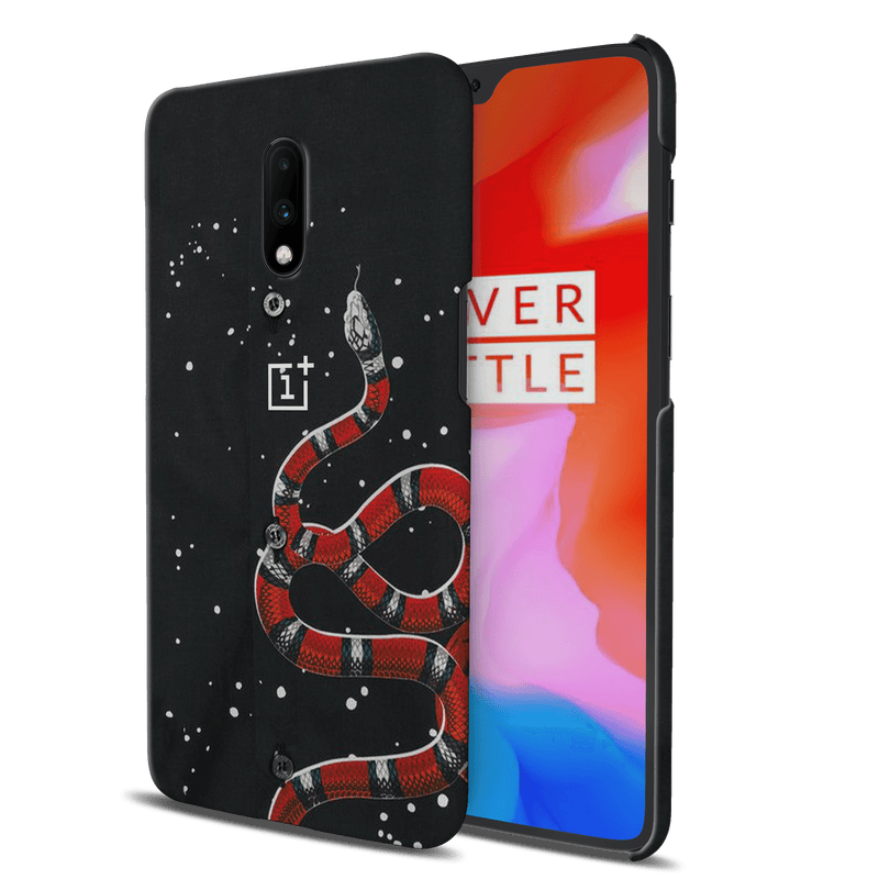 Snake in Galaxy Pattern Mobile Case Cover For Oneplus 7