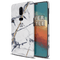 White Marble Pattern Mobile Case Cover For Oneplus 6