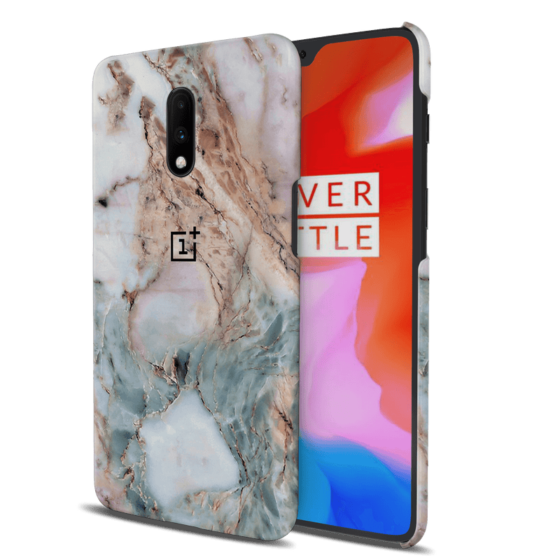 Lite Pink Marble Pattern Mobile Case Cover For Oneplus 7