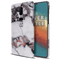 White & Black Marble Pattern Mobile Case Cover For Oneplus 6