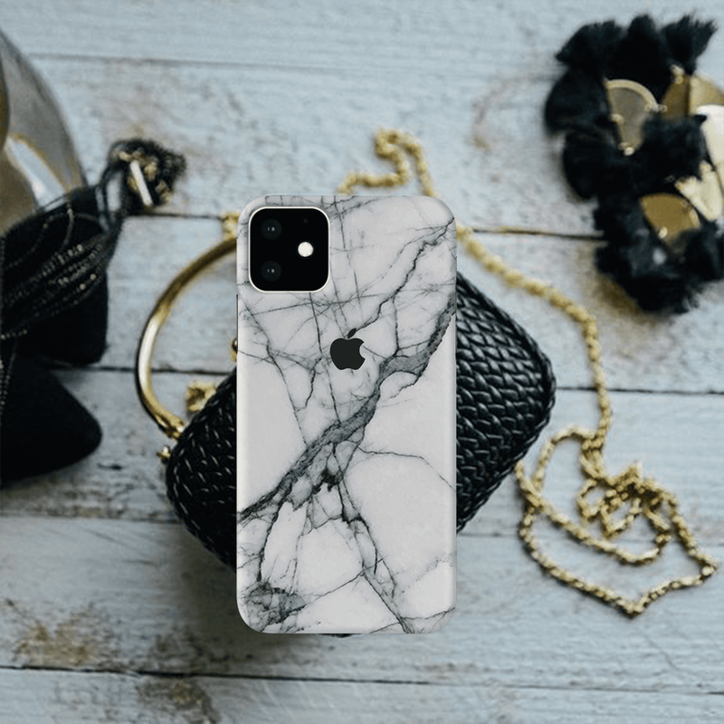 Light Grey Marble Pattern Mobile Case Cover For Iphone 11 Pro