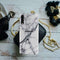 Light Grey Marble Pattern Mobile Case Cover For Galaxy A50