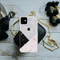 Pink Black & White Marble Pattern Mobile Case Cover For Iphone 11