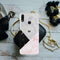 Pink Black & White Marble Pattern Mobile Case Cover For Redmi Note 7 Pro